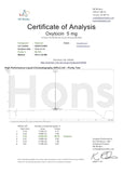 Oxytocin-2mg certificate of analysis