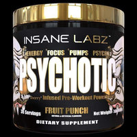 Insane Labz psychotic pre workout GOLD
